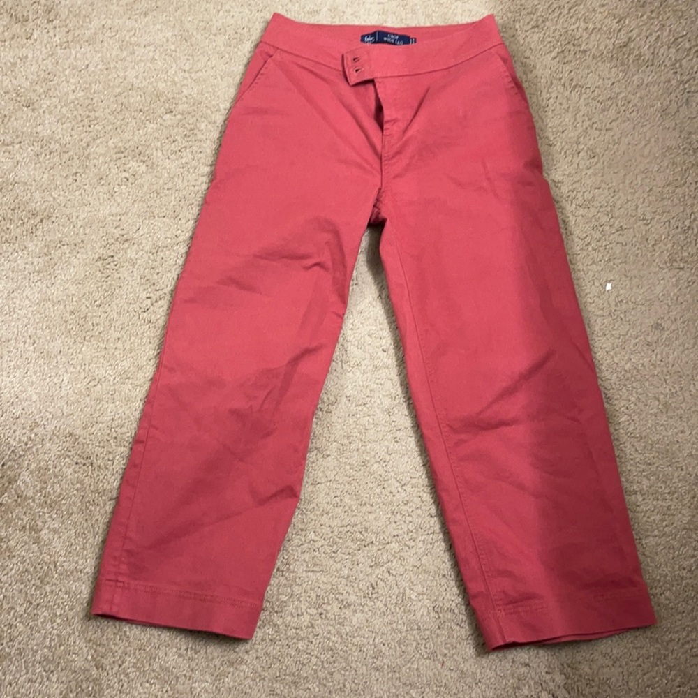Boden wide leg crop pant